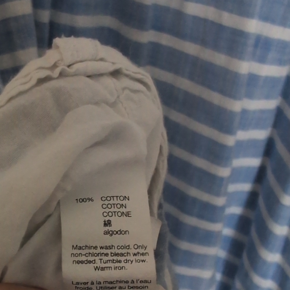 GAP Blue and White Striped Dress - Picture 5 of 5